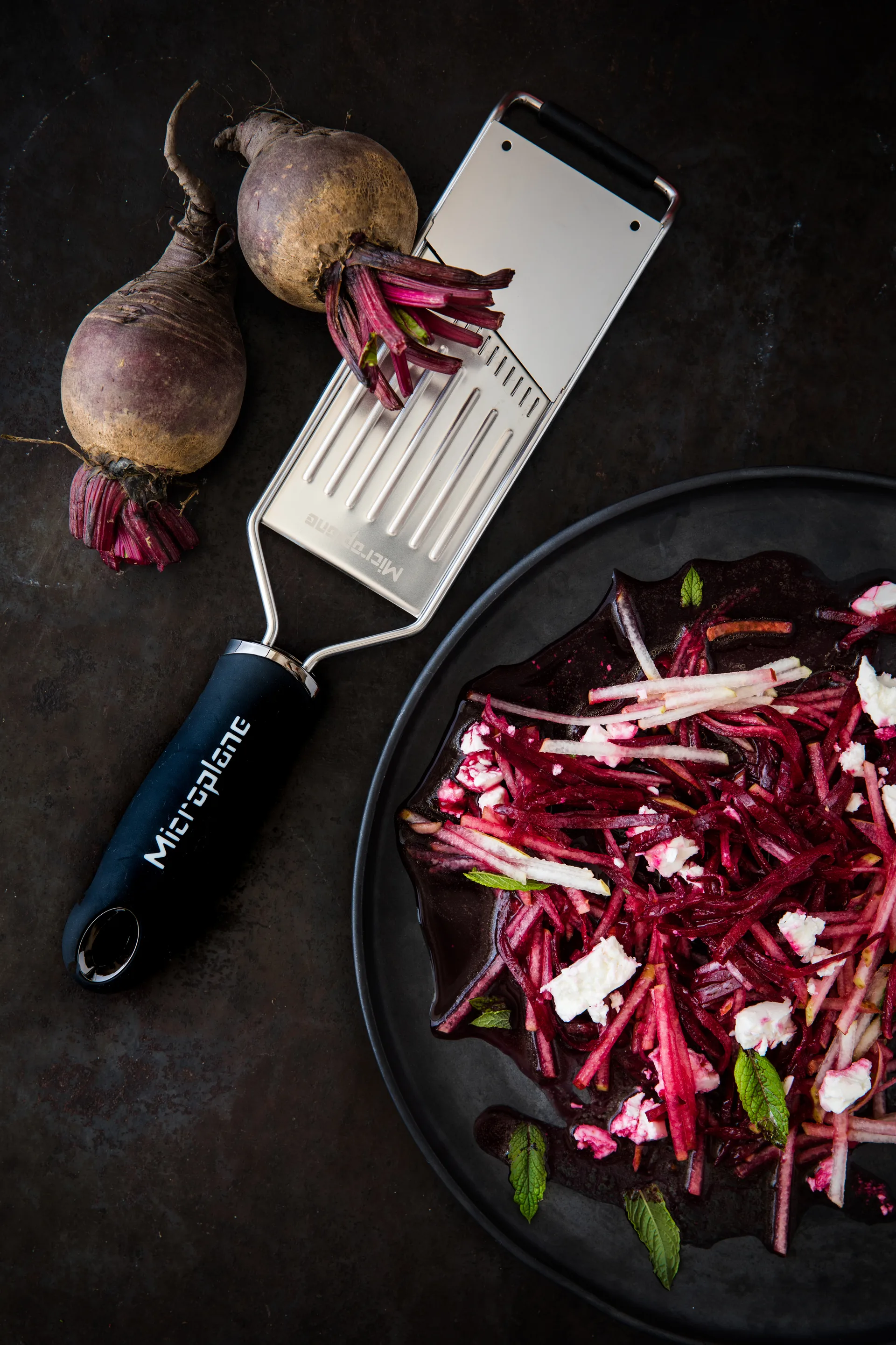 Gourmet julienneskjærer 31 cm, Black Microplane