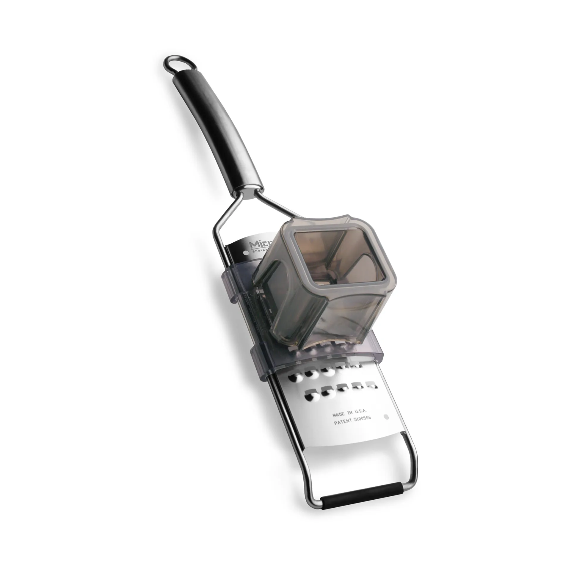 Professional Slider fingerbeskytter 7,5 cm, Silver Microplane