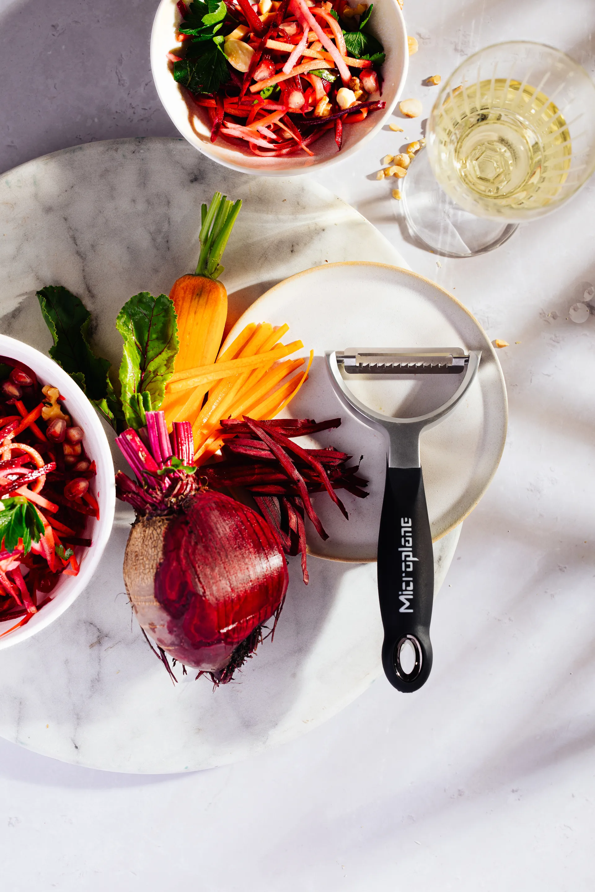 Professional Y-skreller julienne 16,4 cm, Black Microplane