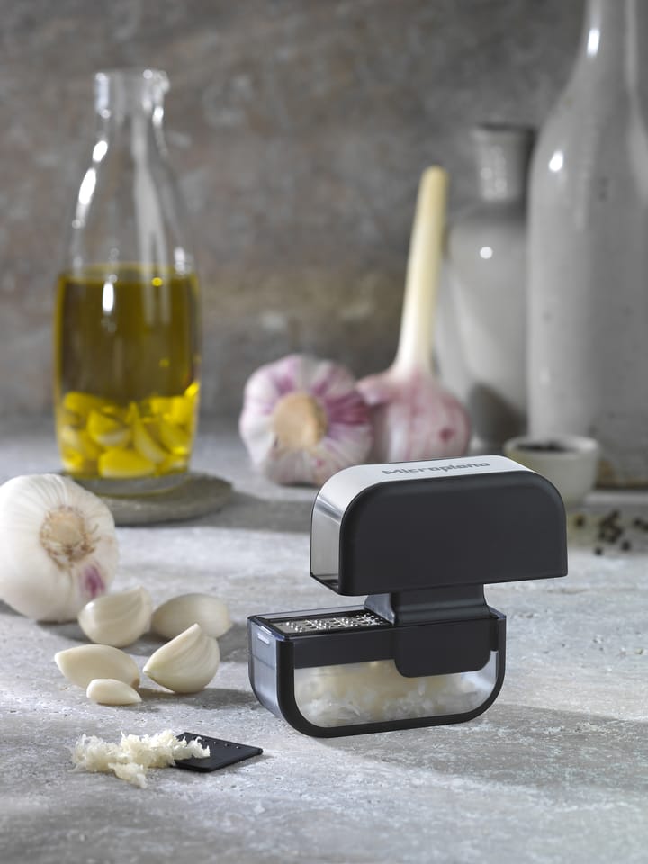 Speciality hvitløksskjærer 9 cm, Black Microplane