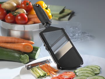 Speciality justerbar grønnsaksskiver julienne blad - Black - Microplane