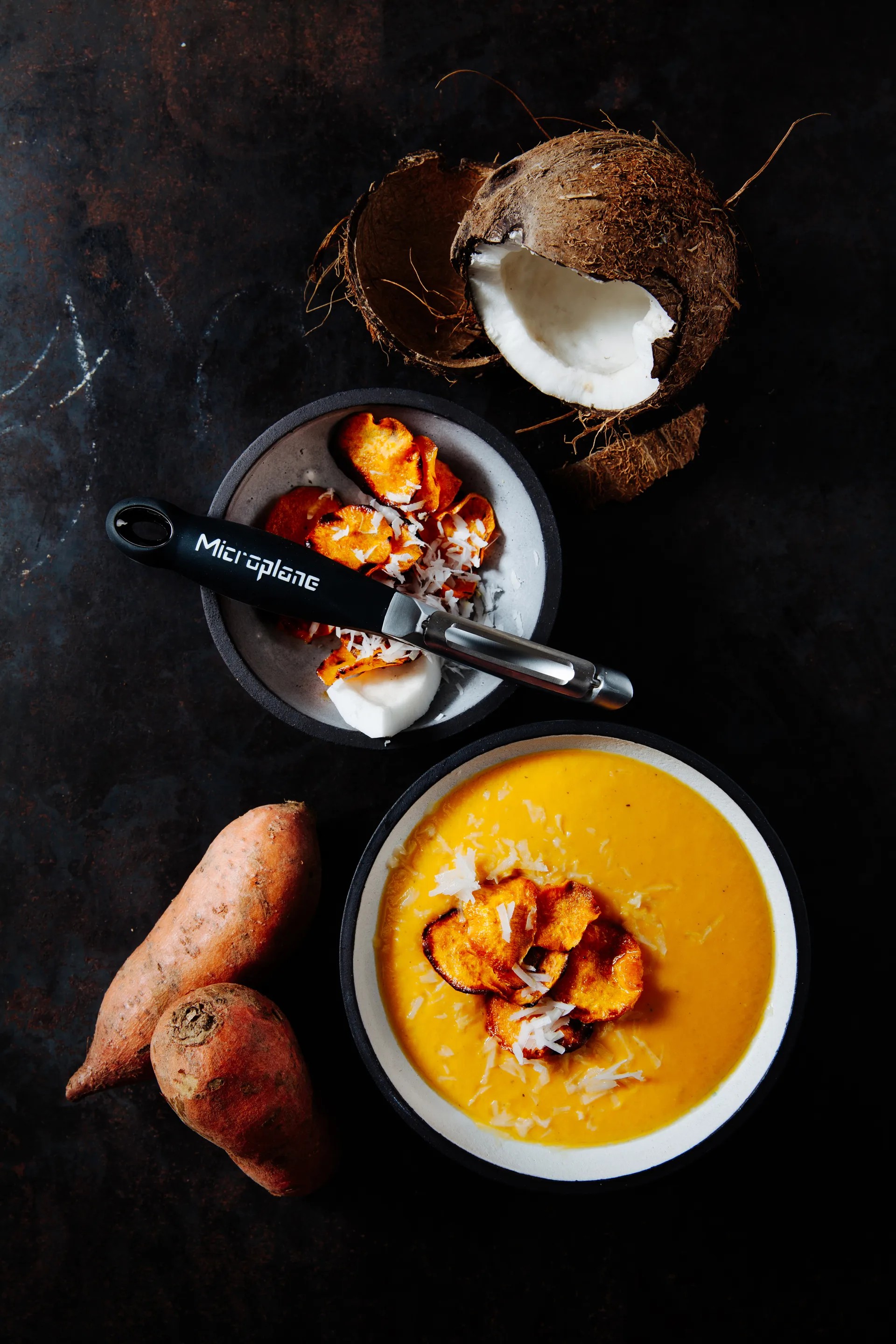 Speciality Professional potetskreller 18,5 cm, Black Microplane