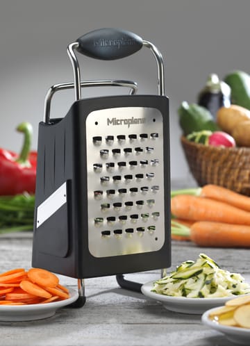 Speciality rivjern 4 sider 27 cm - Black - Microplane