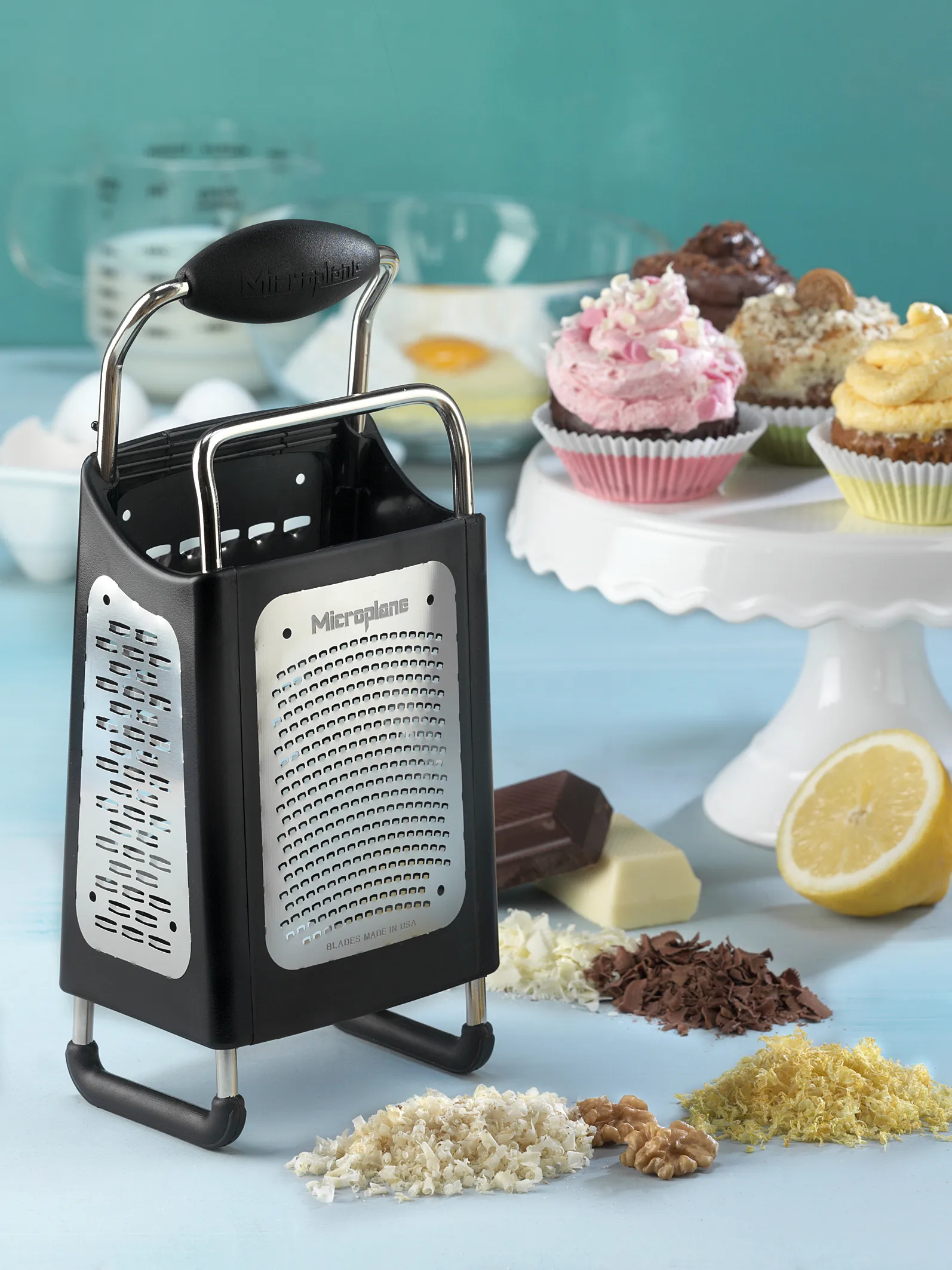 Speciality rivjern 4 sider 27 cm, Black Microplane