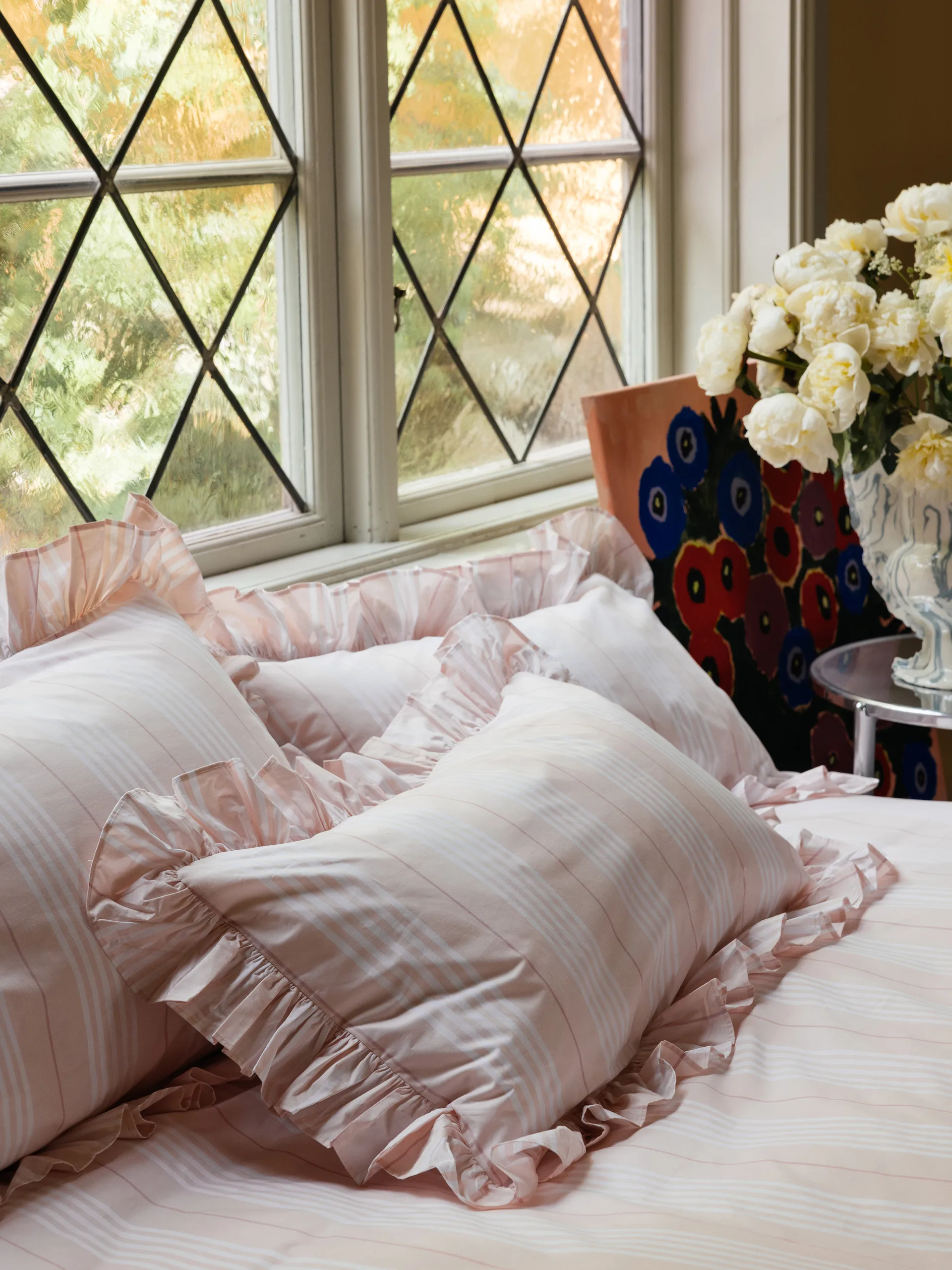 Camicia dynetrekk, Lyserosa, 150x210 cm Mille Notti