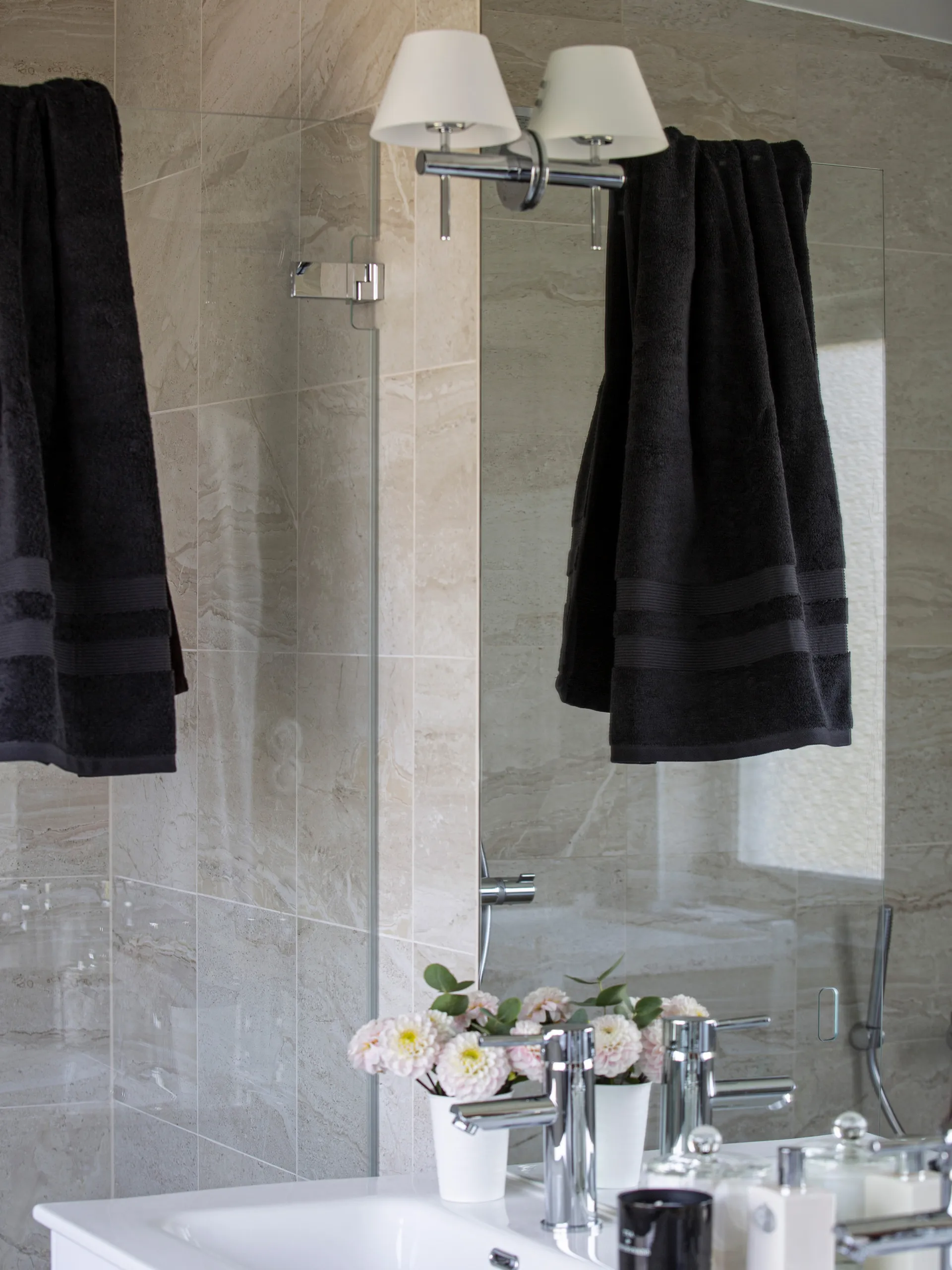 Fontana Håndkle EKO, Antrasitt, 70 x 140 cm Mille Notti