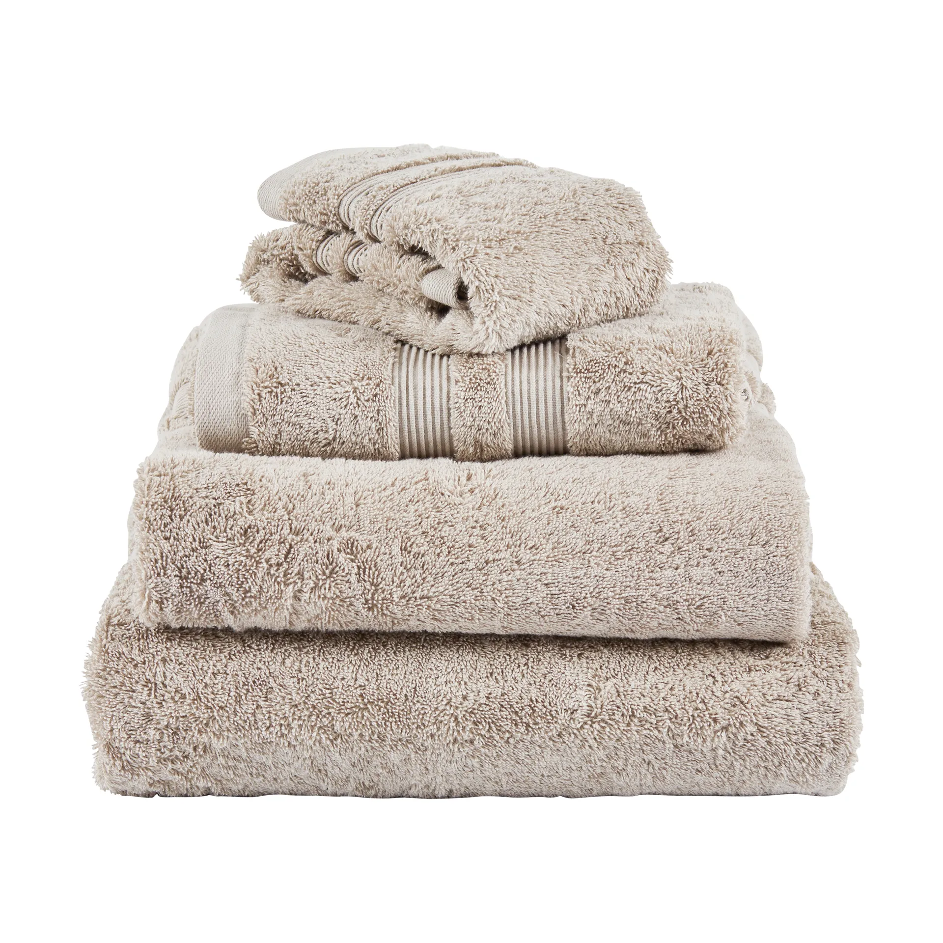 Fontana Håndkle EKO, Lysebrun, 50 x 70 cm Mille Notti