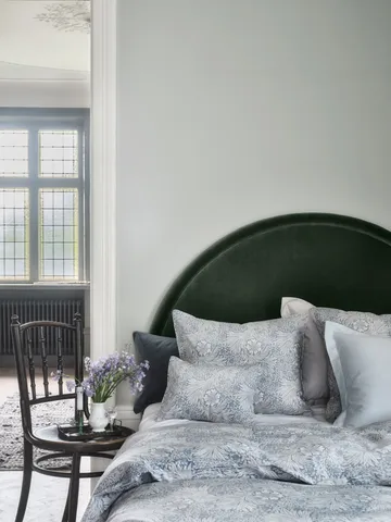 Morris & Co. Marigold Dynetrekk - Blå, 200x220 cm - Mille Notti