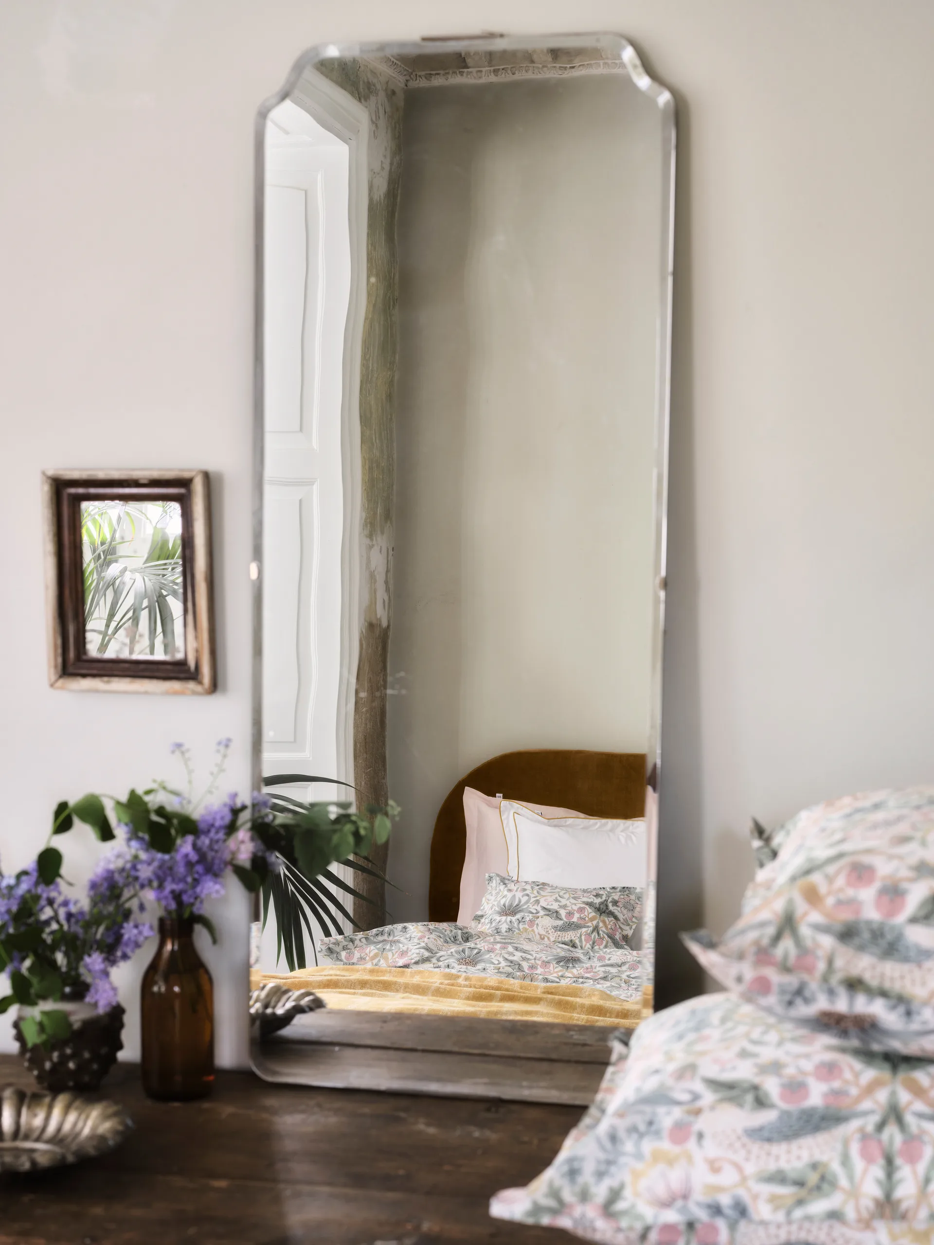 Morris & Co. Strawberry Thief Putetrekk, Grønn, 50x60 cm Mille Notti