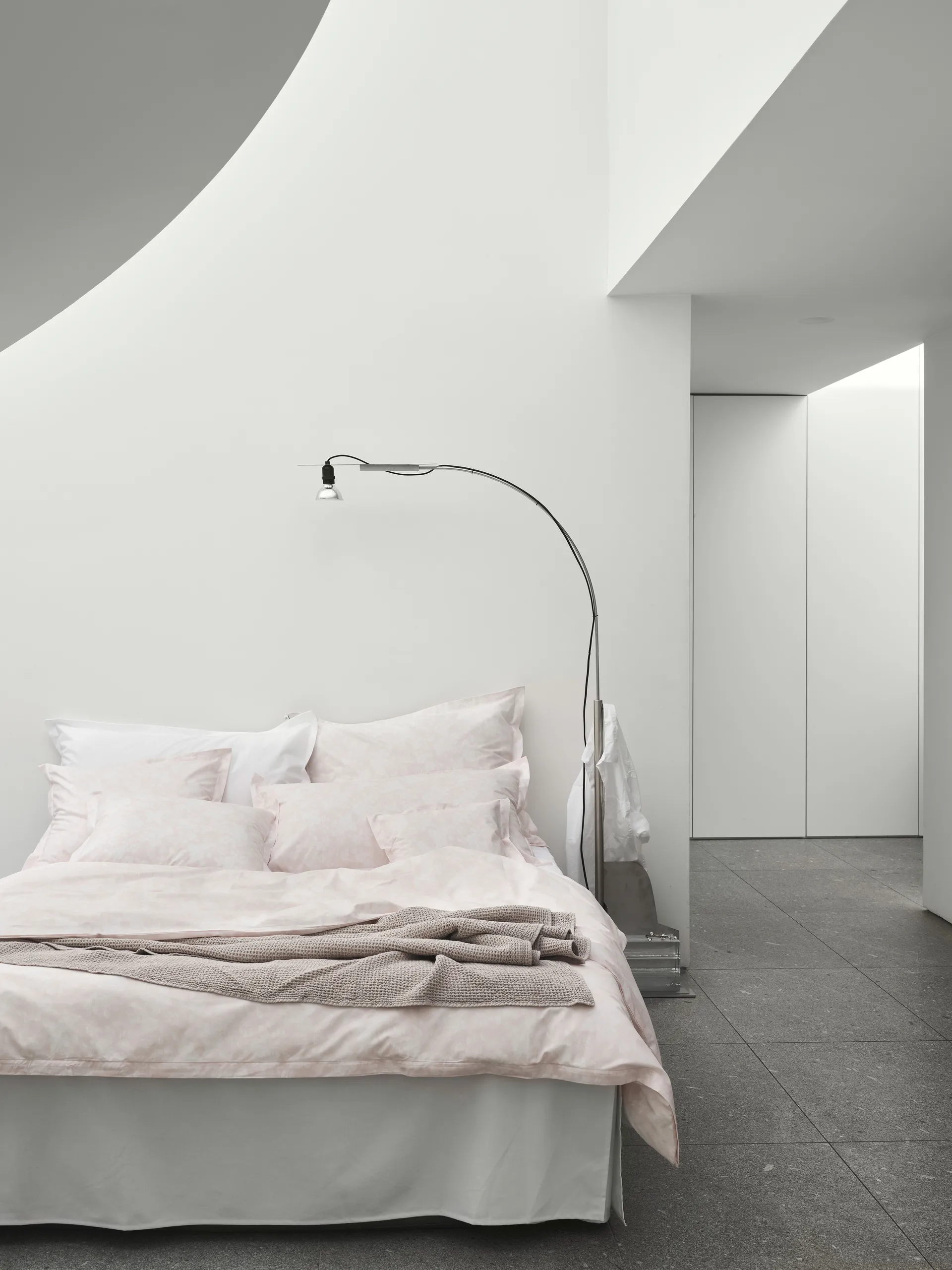 Napoli Sengekappe, Hvit, 90 x 220 x 52 cm Mille Notti