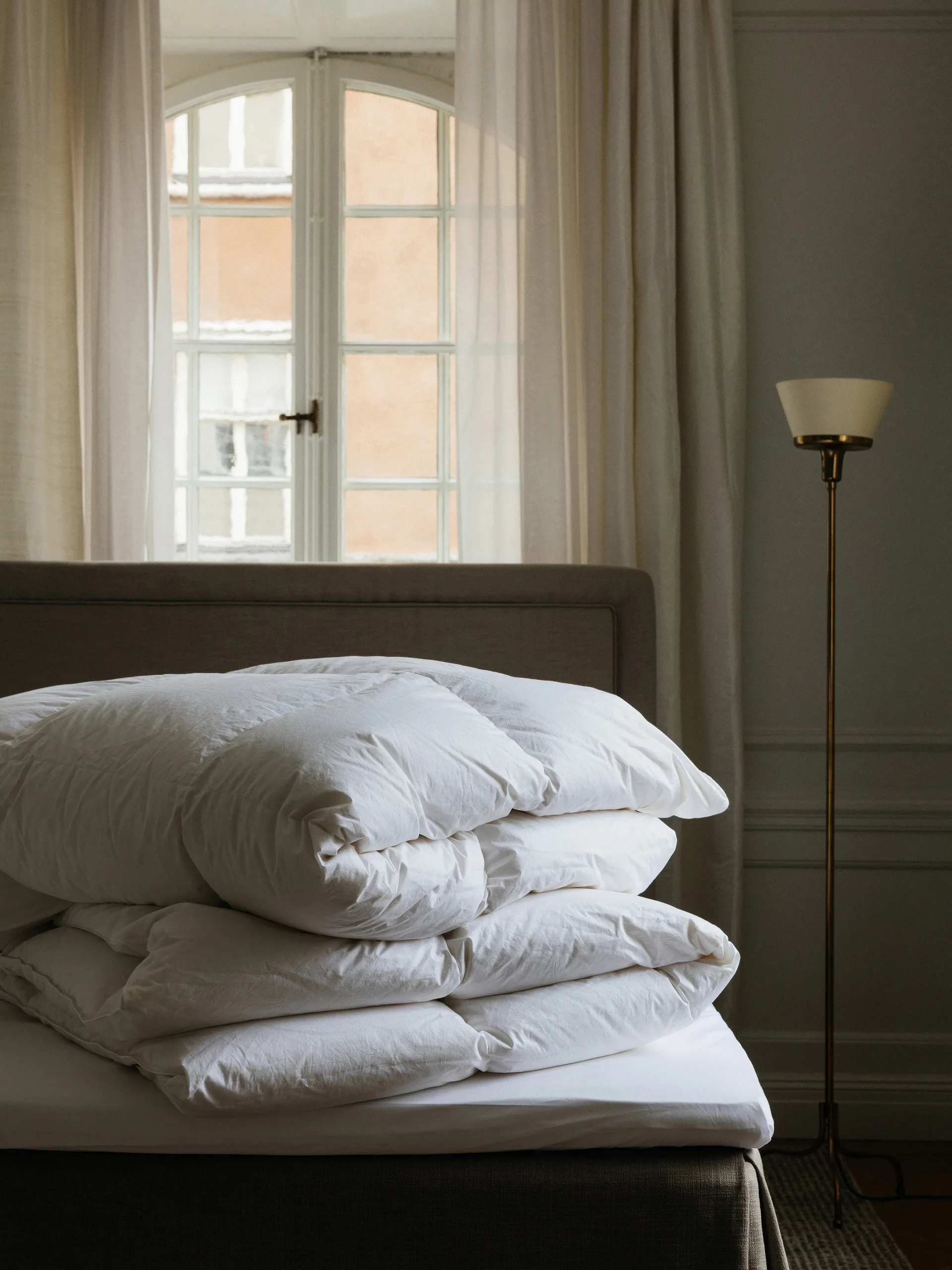 Natura Dundyne, Hvit, 200 x 220 cm, middels Mille Notti