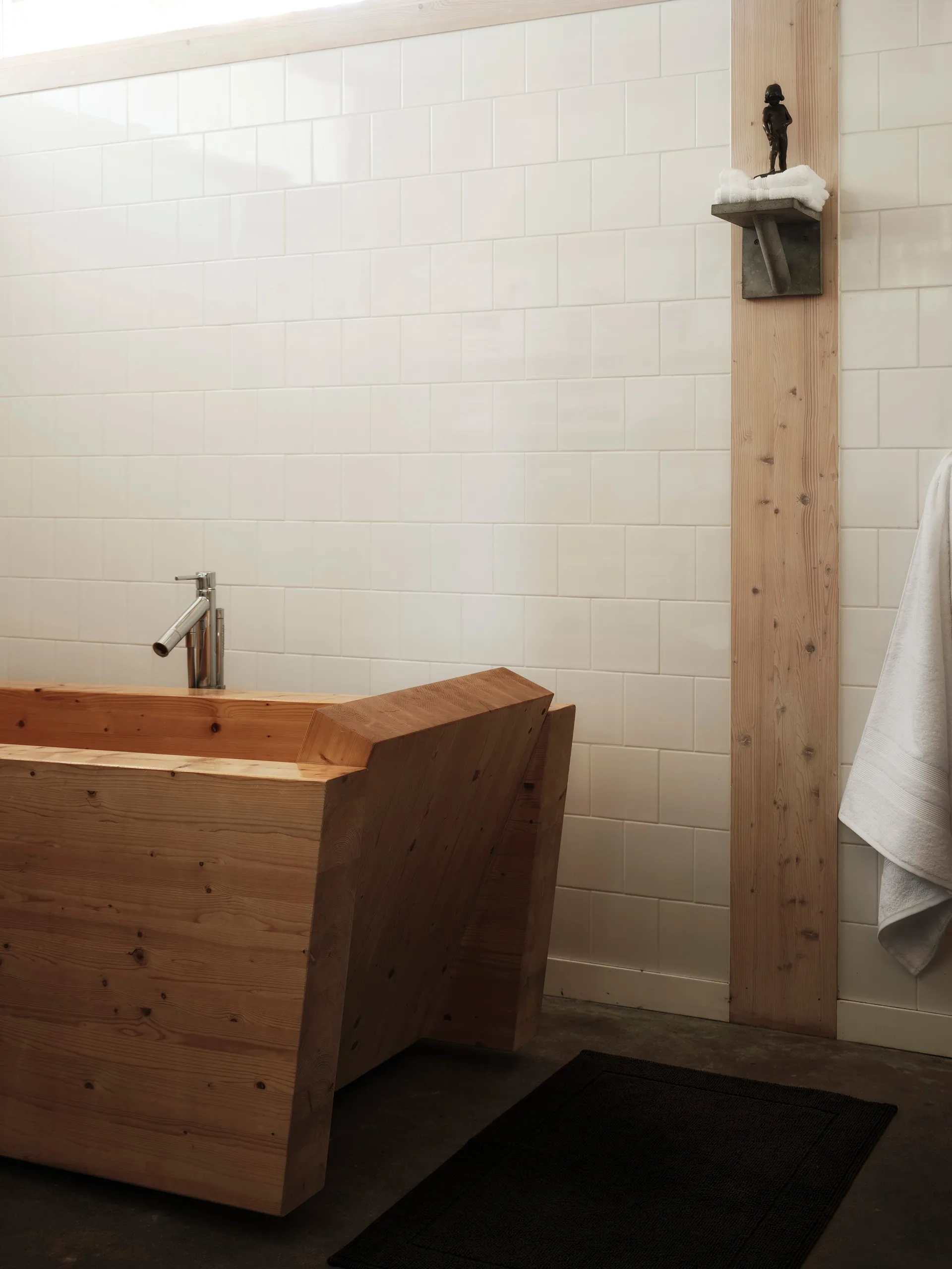 Portofino Baderomsmatte, Antrasitt, 60 x 90 cm Mille Notti