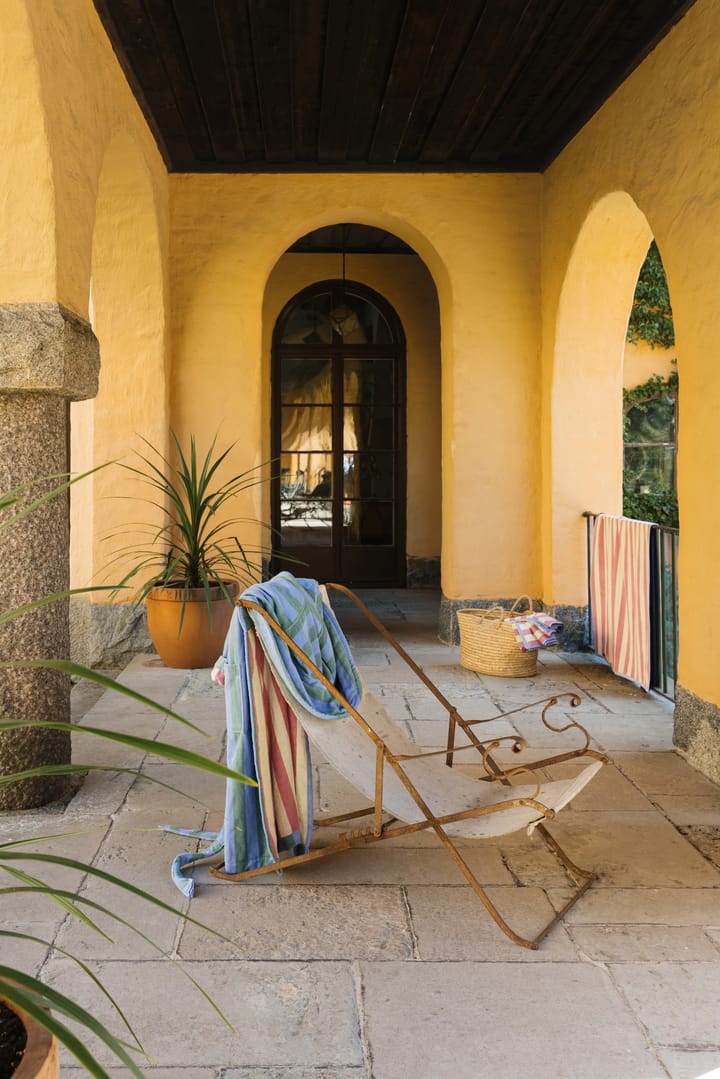 Positano strandhåndkle 100x180 cm, Lyseblå Mille Notti