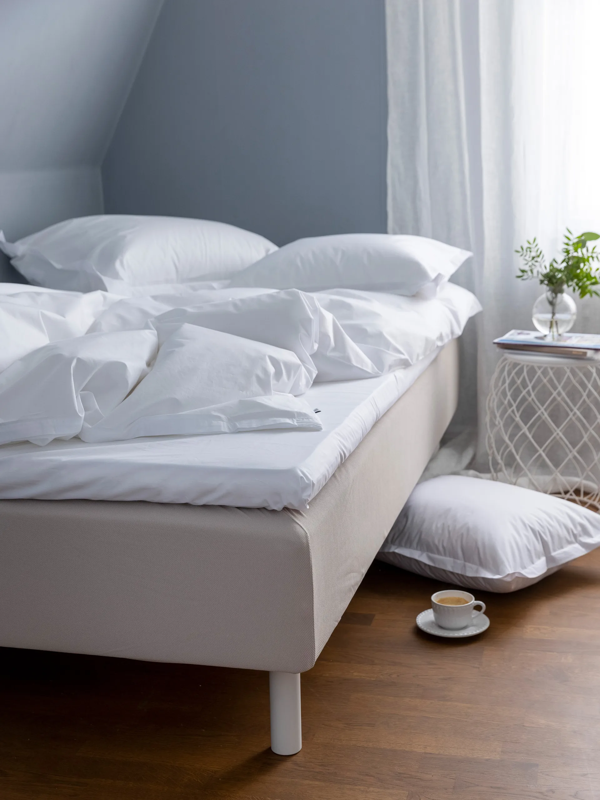 Pousada Percale Dynetrekk EKO, Hvit, 140 x 220 cm Mille Notti