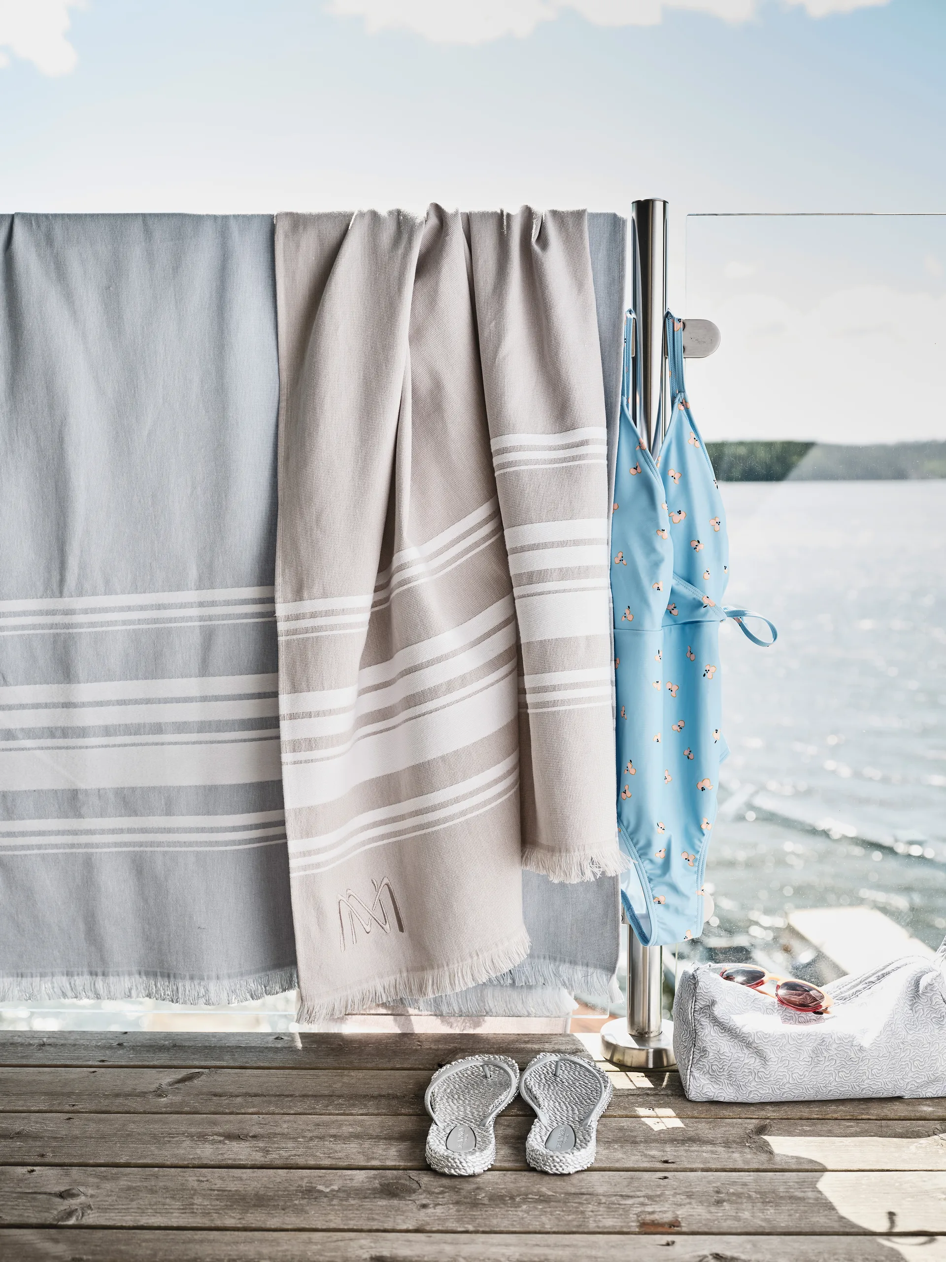 Rapallo Badehåndkle EKO, Beige, 100 x 180 cm Mille Notti