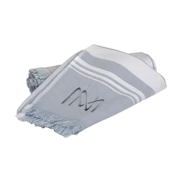 Rapallo Badehåndkle EKO - Lyseblå, 100 x 180 cm - Mille Notti