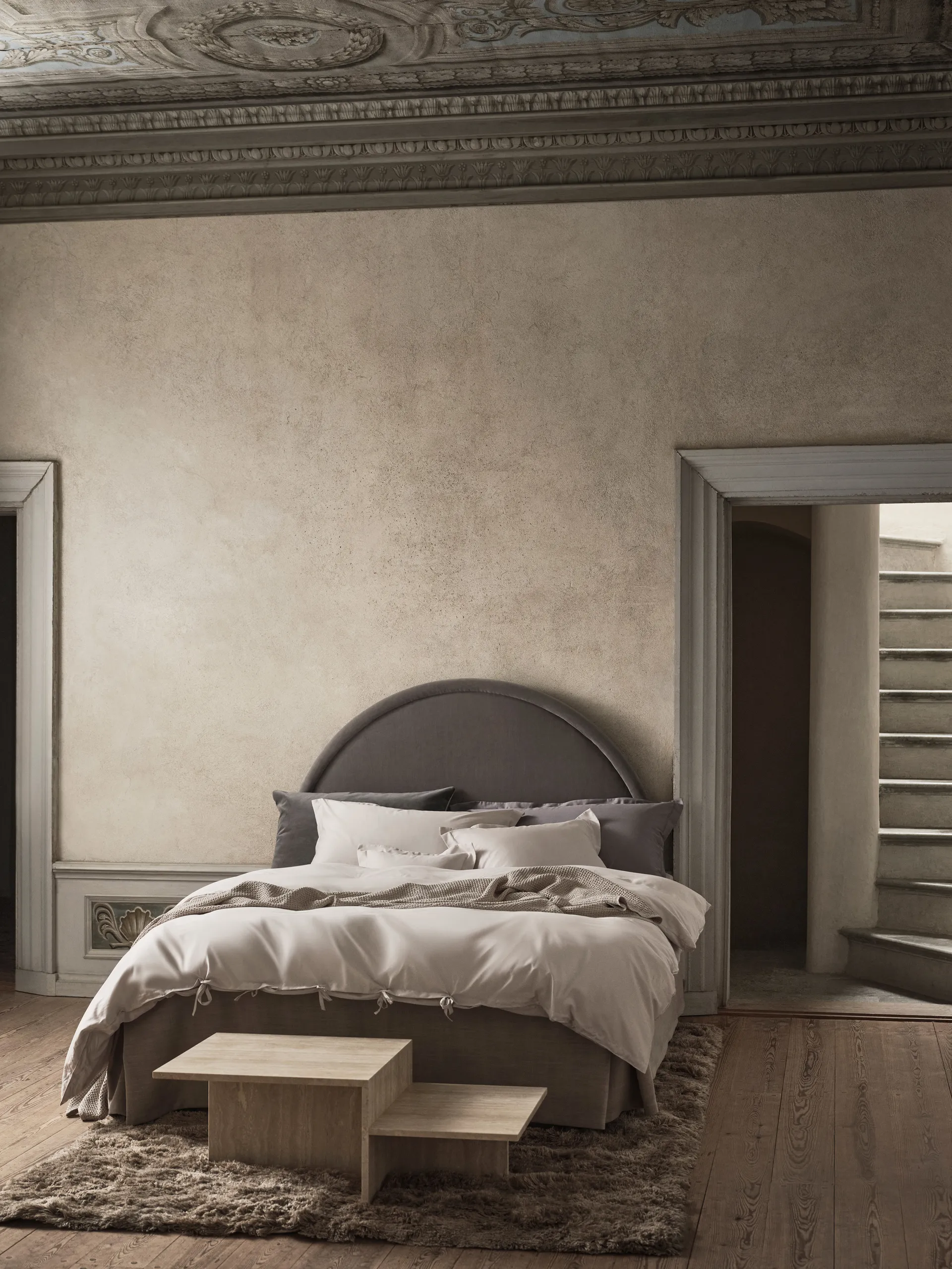 Satina Dynetrekk, Beige, 200 x 220 cm Mille Notti