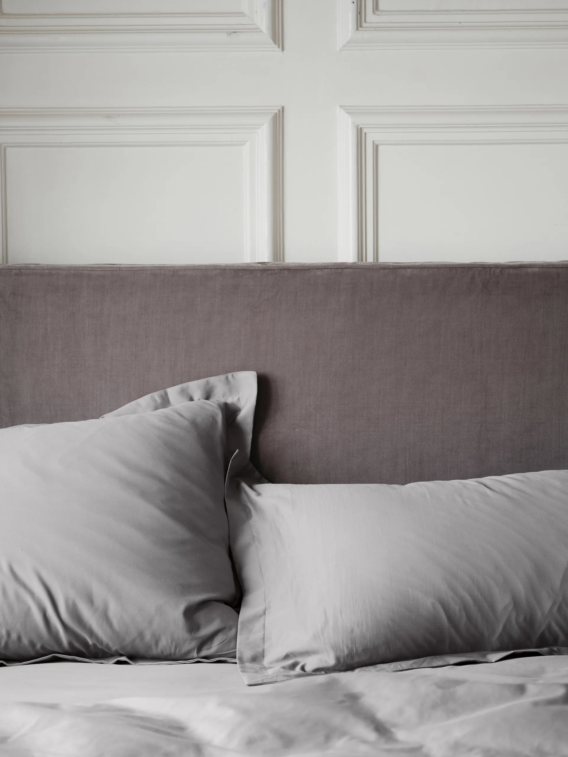 Satina Dynetrekk, Grå, 200 x 220 cm Mille Notti