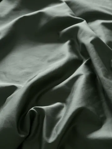 Satina Dynetrekk - Grønn, 140 x 220 cm - Mille Notti