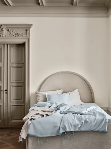 Satina Dynetrekk - Lyseblå, 150x210 cm - Mille Notti