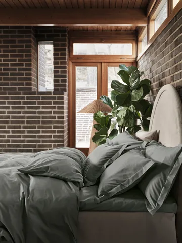 Satina plain putevar - Grønn, 50x90 cm - Mille Notti