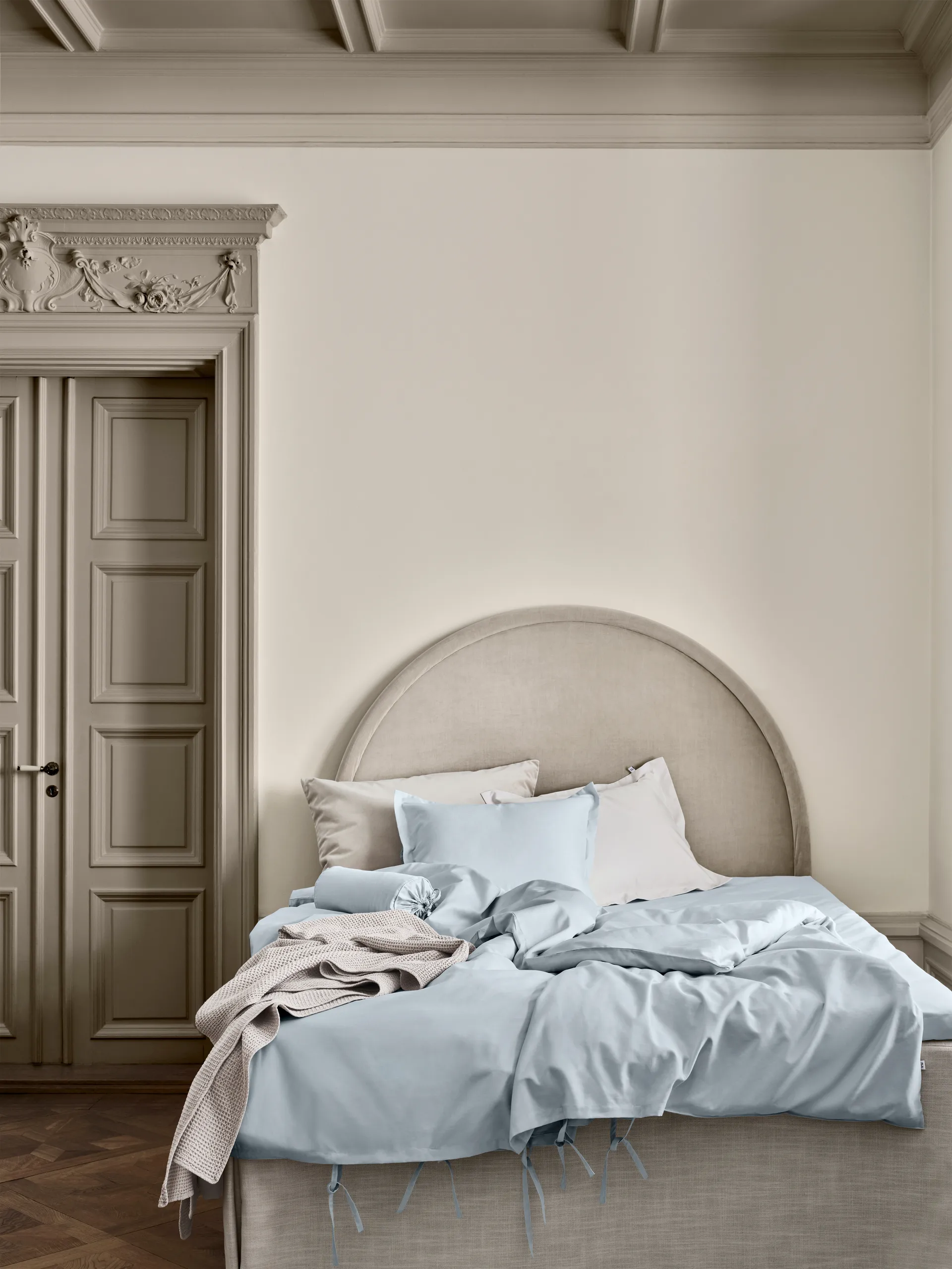 Satina plain putevar, Lyseblå, 50x90 cm Mille Notti