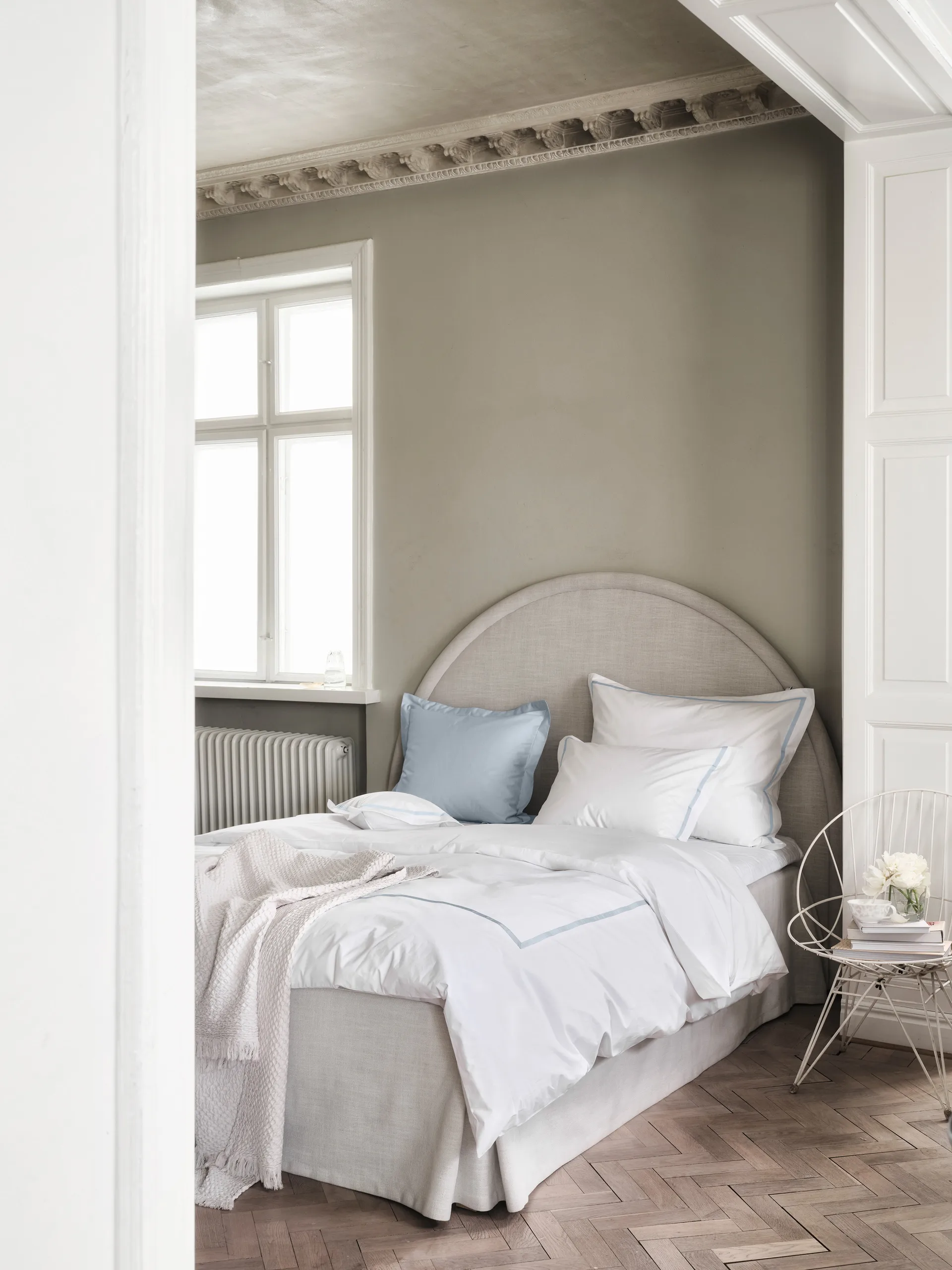 Singolo dynetrekk EKO, Lyseblå, 140x220 cm Mille Notti