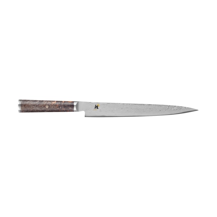 Black 5000MCD 67 sujihiki filetkniv 24 cm - Damaskus-brun - Miyabi