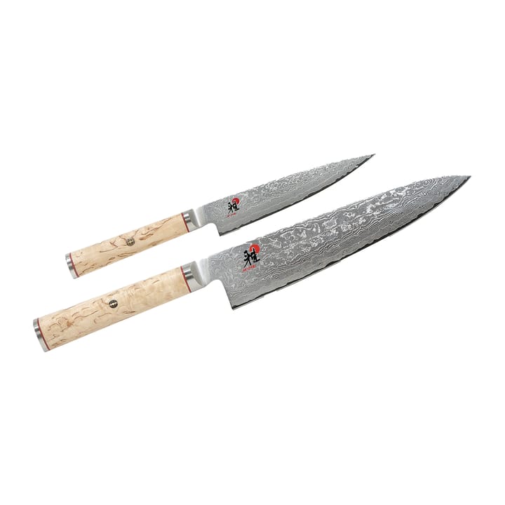 Miyabi Birch 5000MCD knivsett 2 deler - Tre - Miyabi