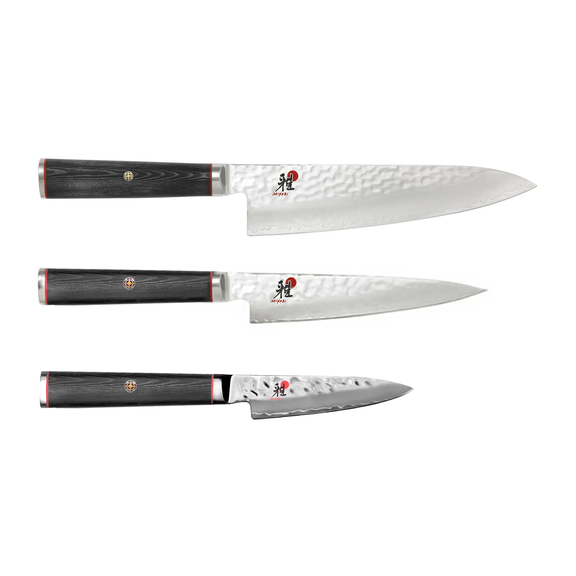 Miyabi Mizu 5000MCT knivsett 3 deler, Tre Miyabi