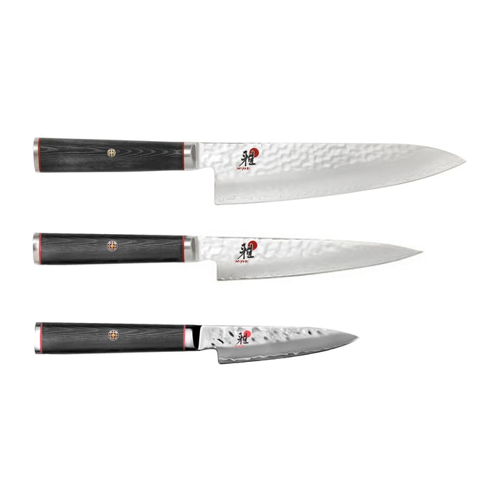 Miyabi Mizu 5000MCT knivsett 3 deler - Tre - Miyabi