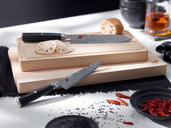 Raw 5000FCD kokkekniv gyutoh 20 cm, Damaskus-svart Miyabi