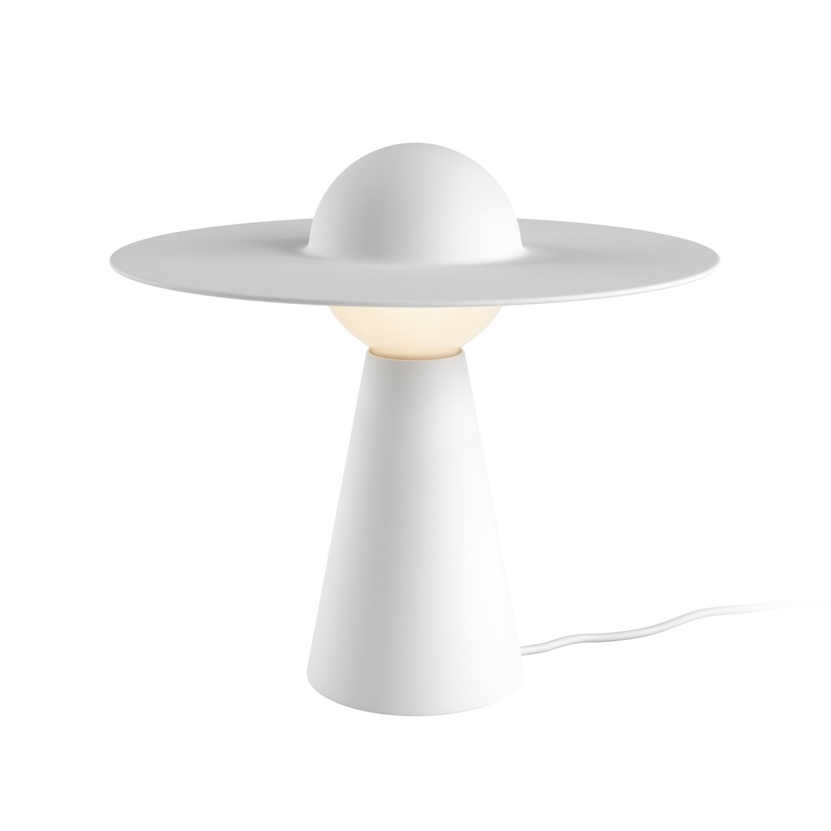 Moebe - Ceramic Bordlampe Hvit