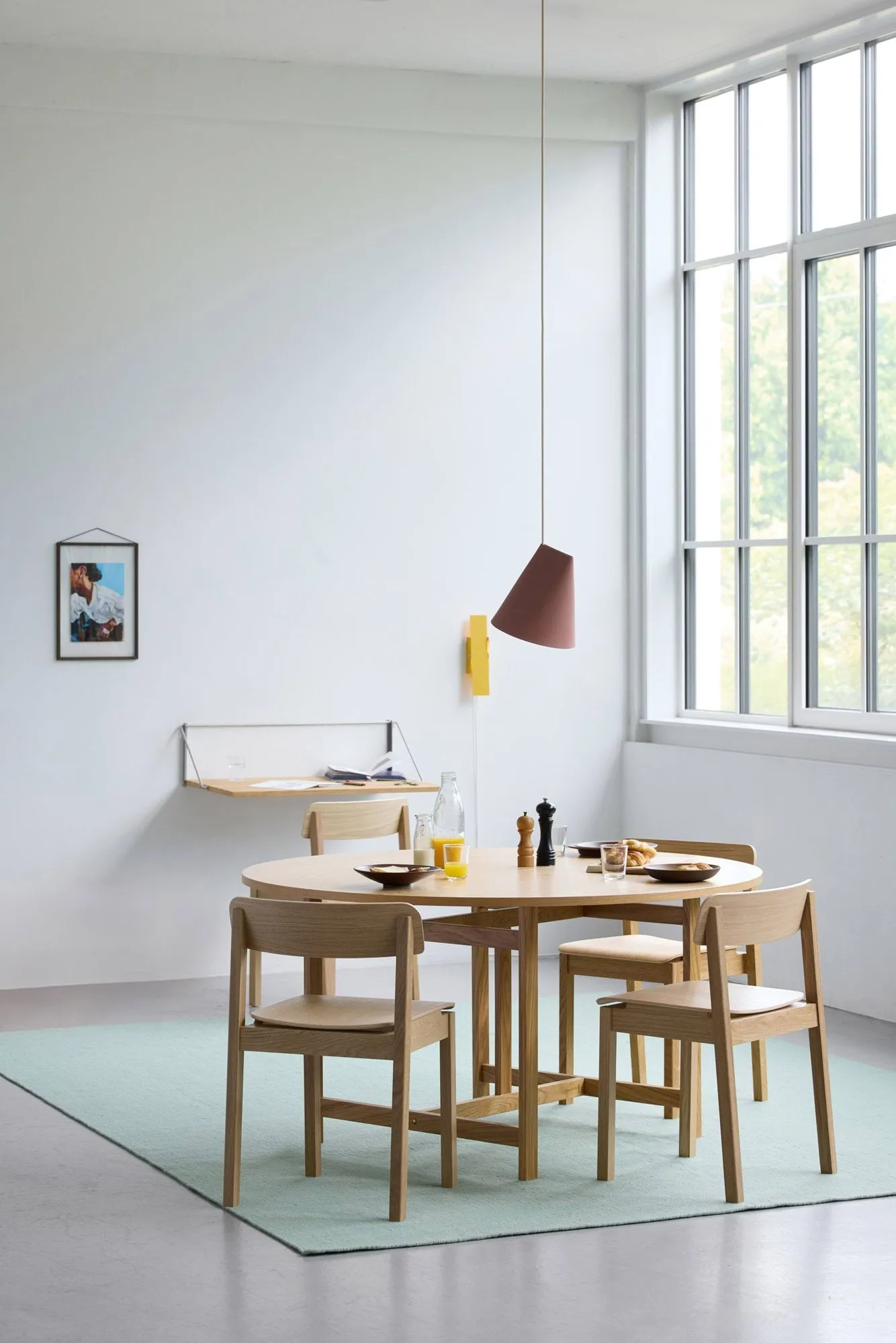 Everyday Chair stol , Lakkert eik MOEBE