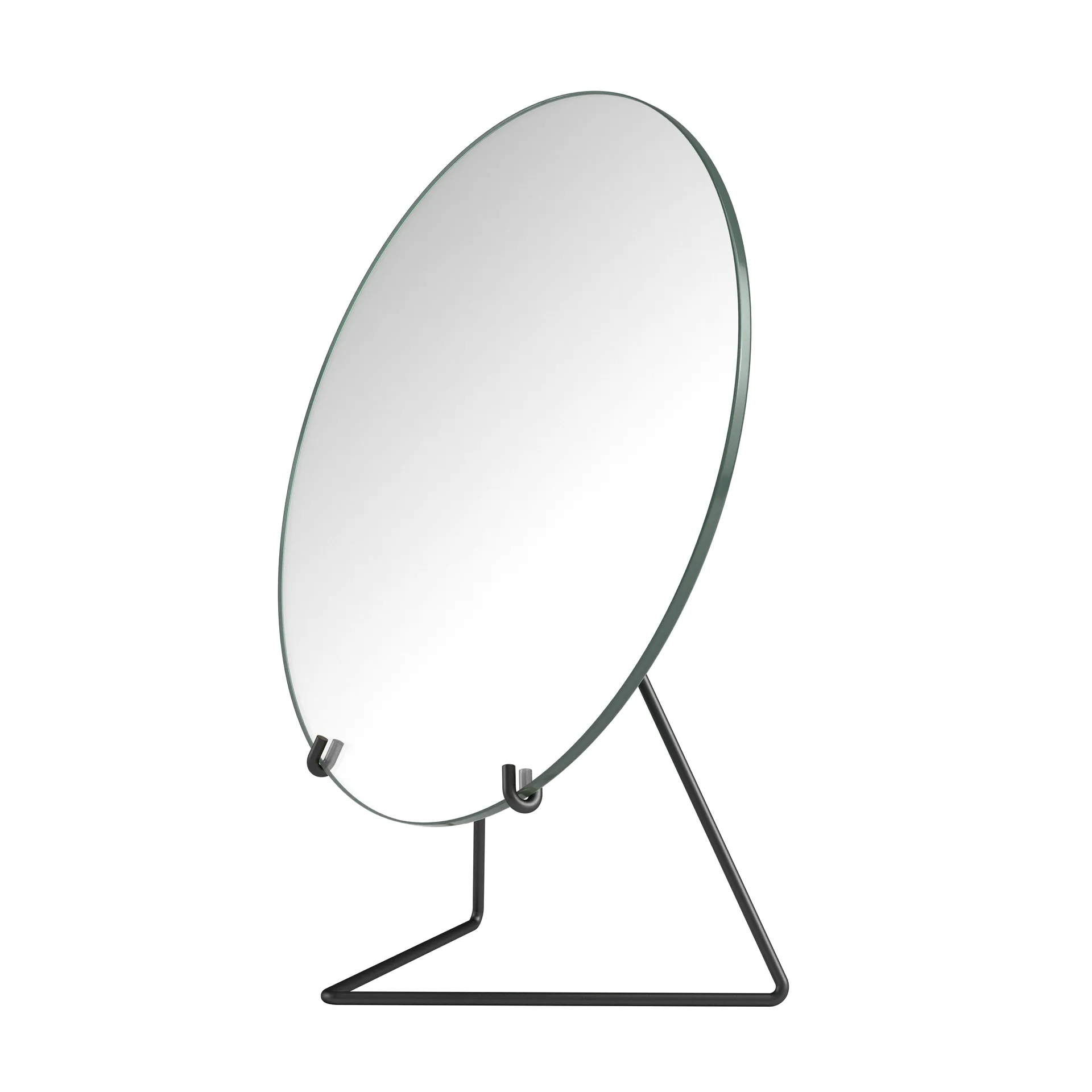 Gulvspeil Ø30 cm, Black MOEBE