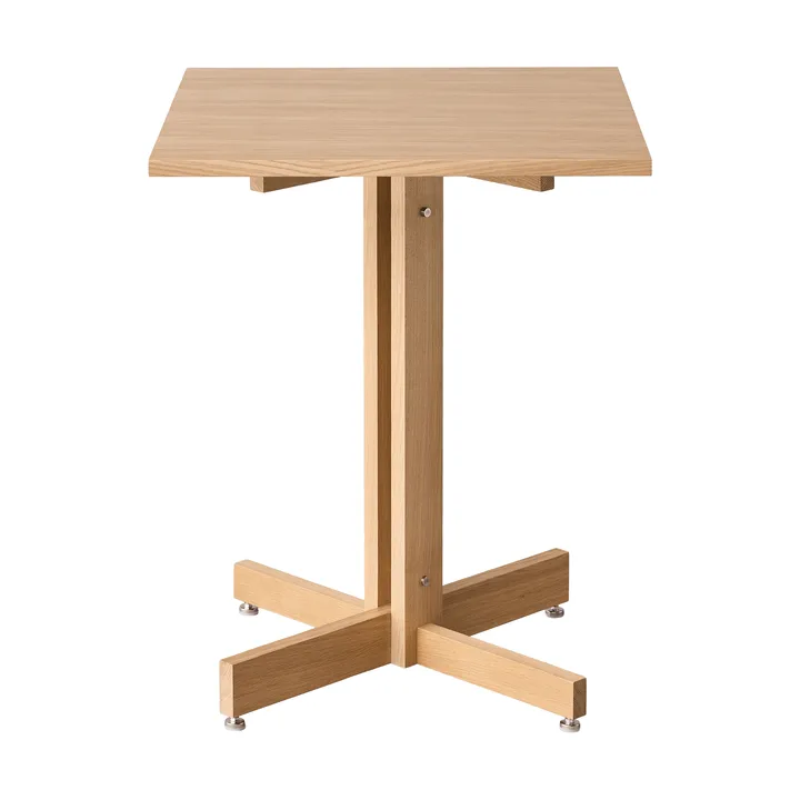 KUMU kafébord - Oljet eik, 60x60 cm - MOEBE