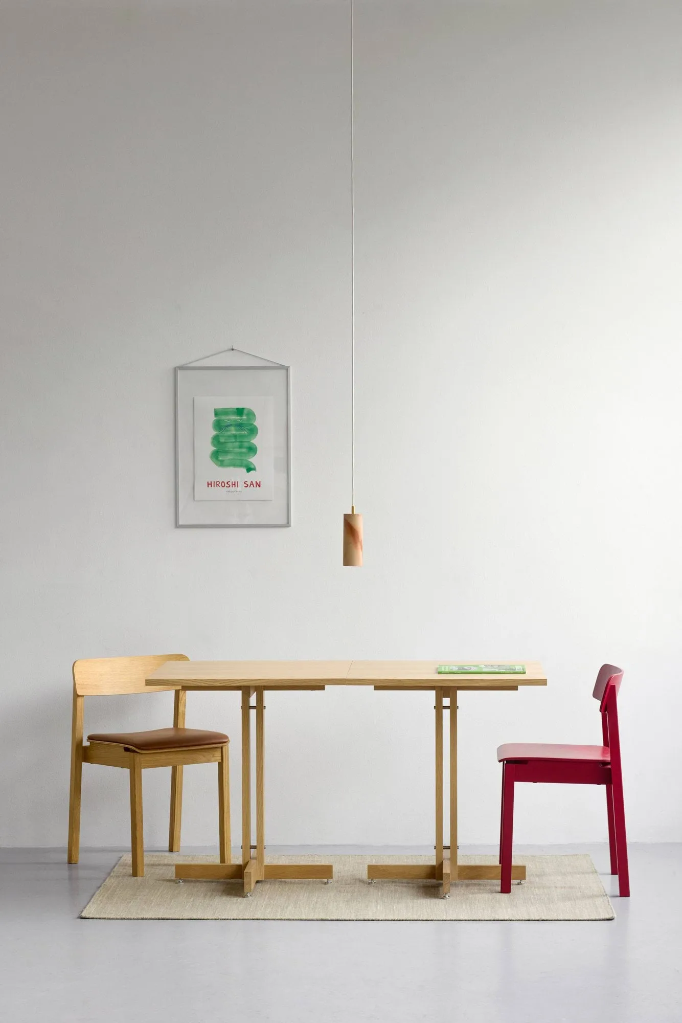 KUMU kafébord, Oljet eik, 60x60 cm MOEBE
