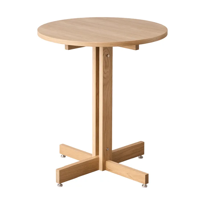 KUMU kafébord - Oljet eik, Ø65 cm - MOEBE