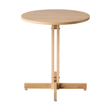 KUMU kafébord - Oljet eik, Ø65 cm - MOEBE