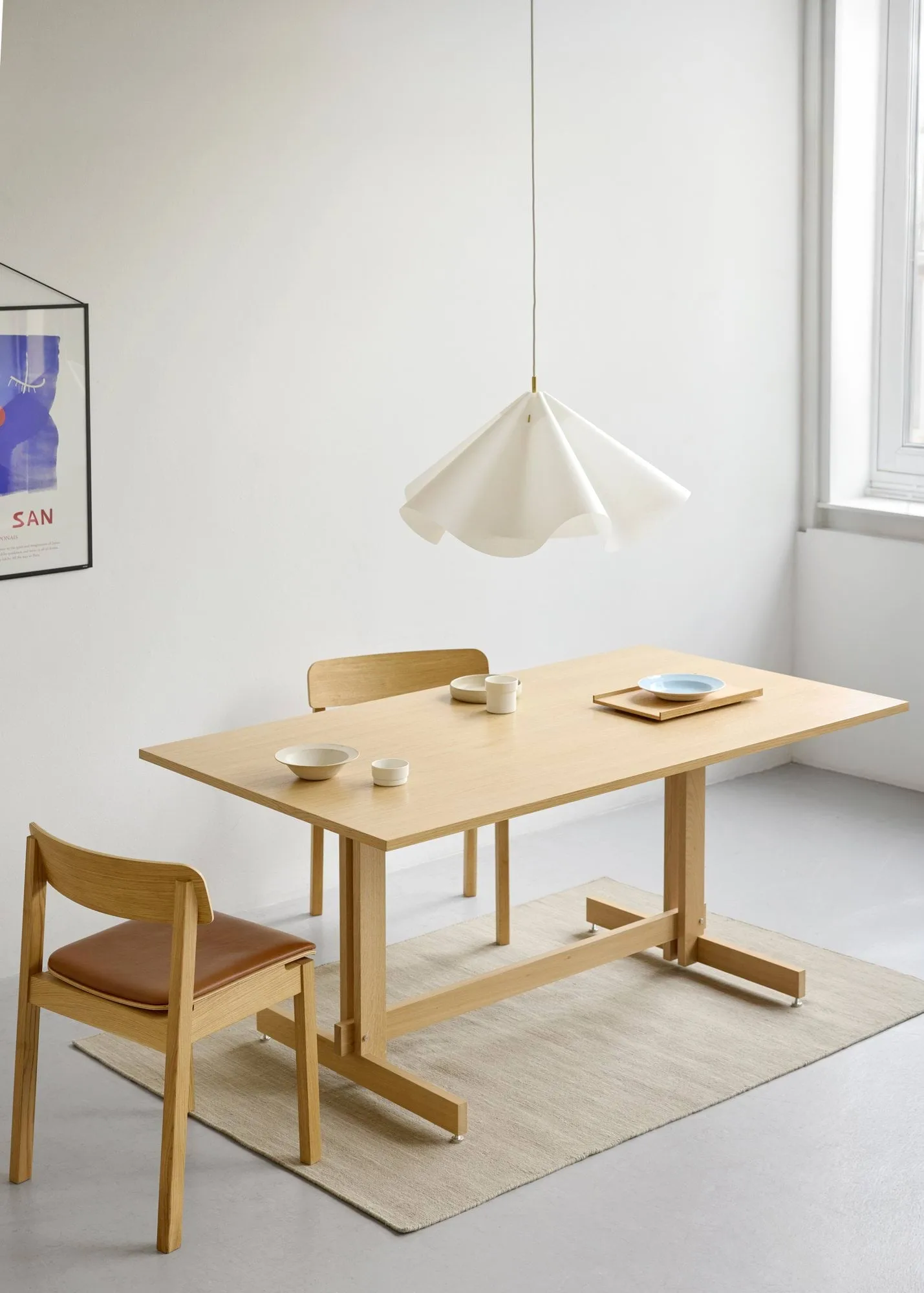 KUMU spisebord, Oljet eik, 90x160 cm MOEBE