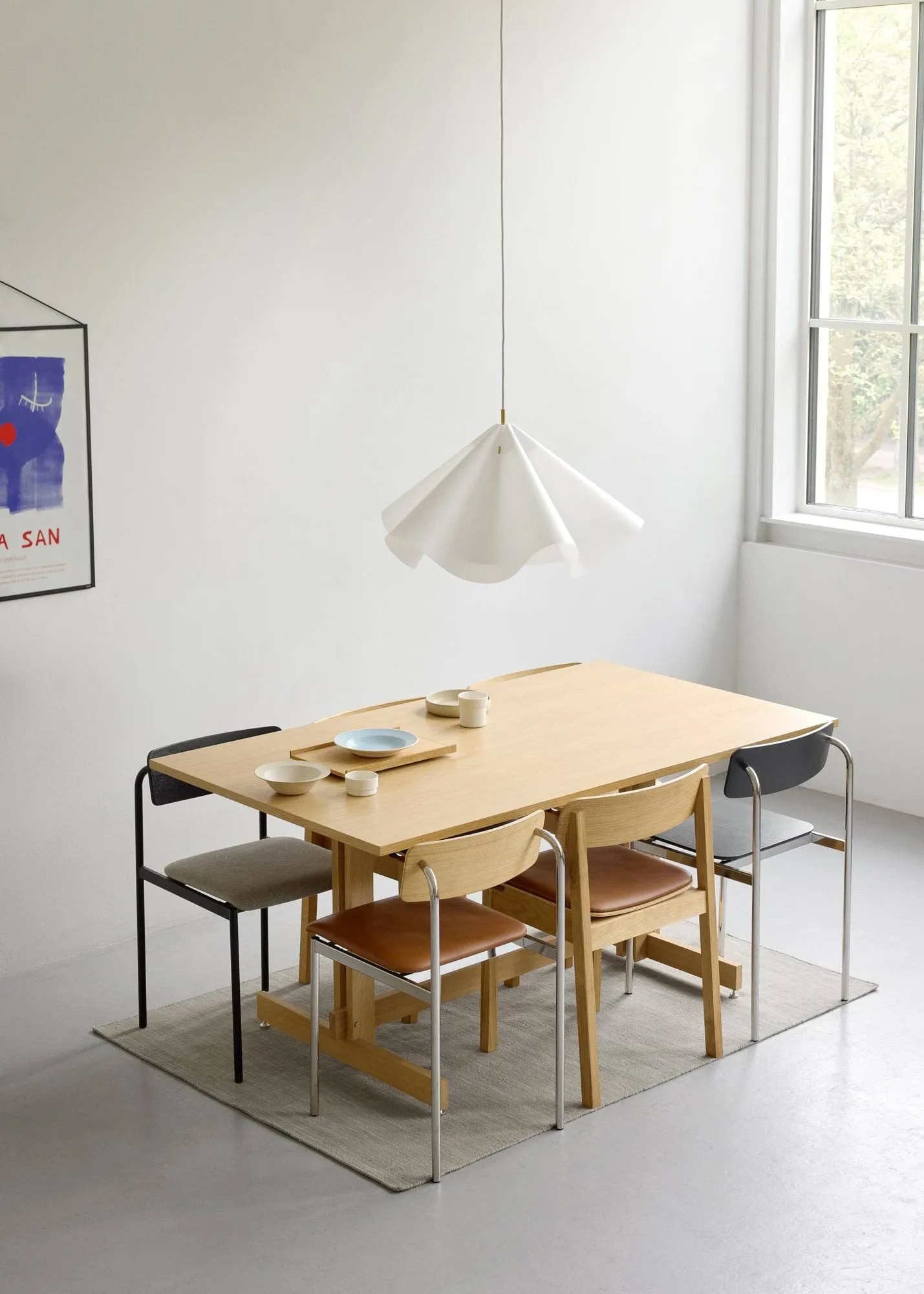 KUMU spisebord, Oljet eik, 90x160 cm MOEBE