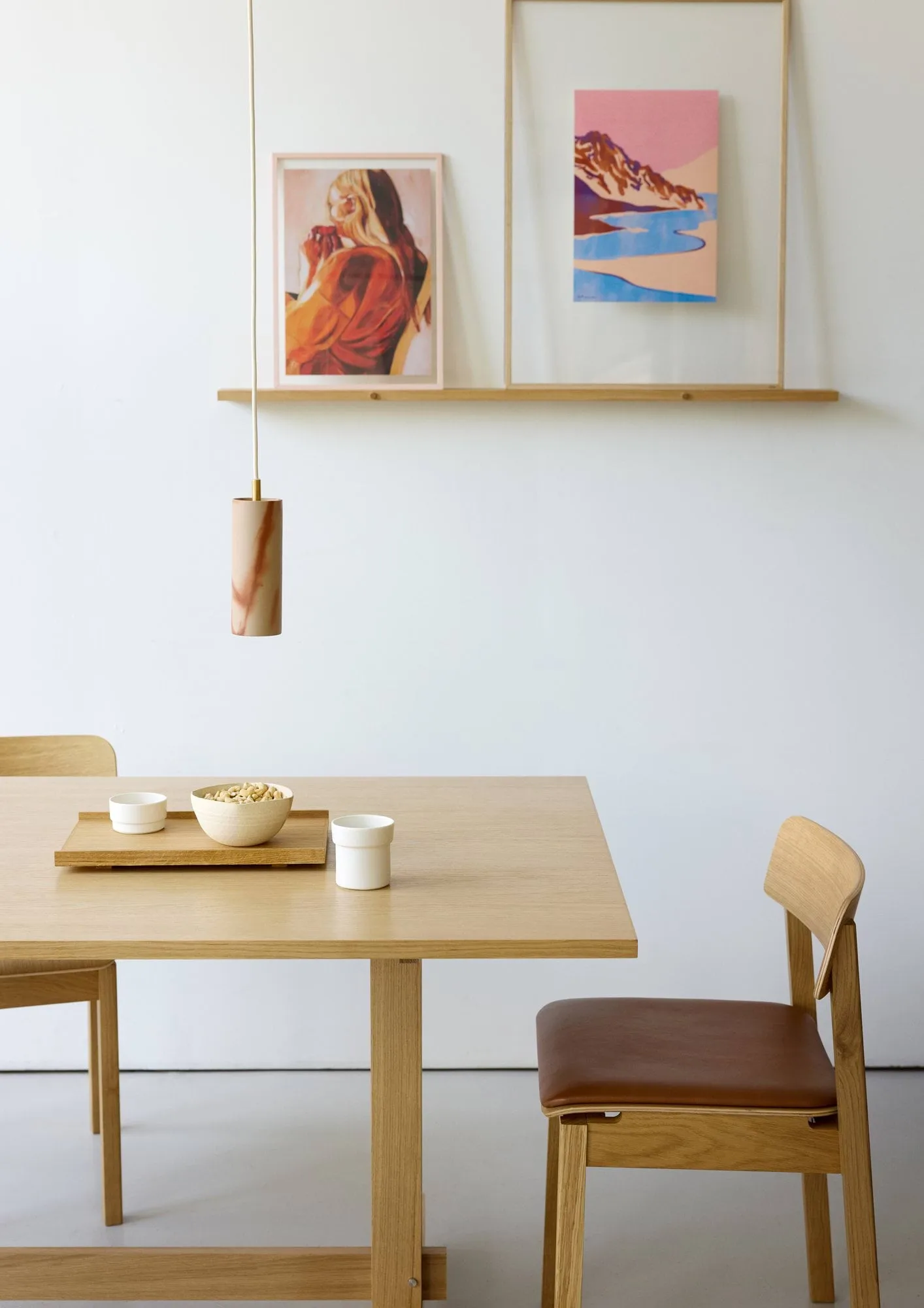 KUMU spisebord, Oljet eik, 90x220 cm MOEBE