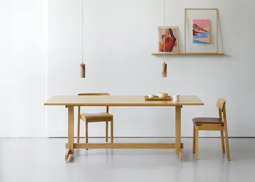 KUMU spisebord - Oljet eik, 90x220 cm - MOEBE