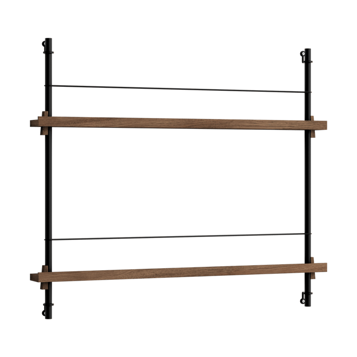 Moebe avisholder - Smoked oak-black - MOEBE