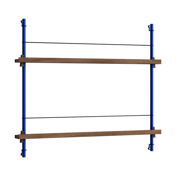 Moebe avisholder - Smoked oak-blue - MOEBE