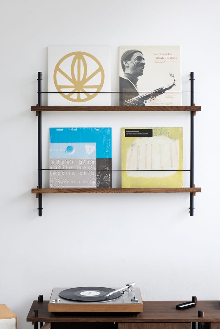 Moebe avisholder, Smoked oak-grey MOEBE