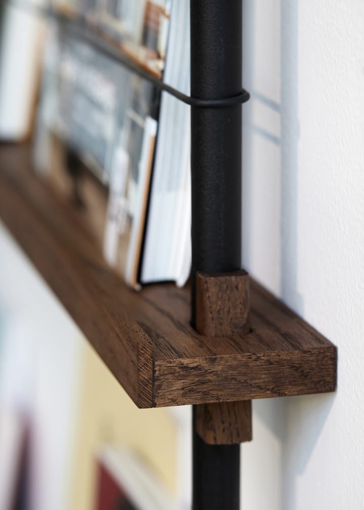Moebe avisholder, Smoked oak-white MOEBE