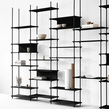 Moebe bakstykke til hylle 85 cm - Black - MOEBE