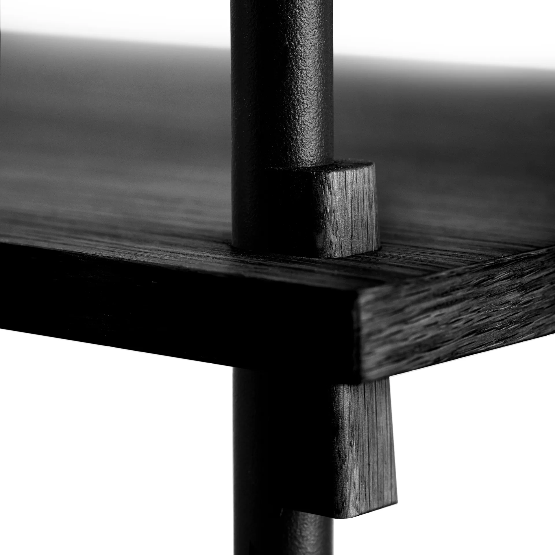 Moebe bakstykke til hylle 85 cm, Black MOEBE