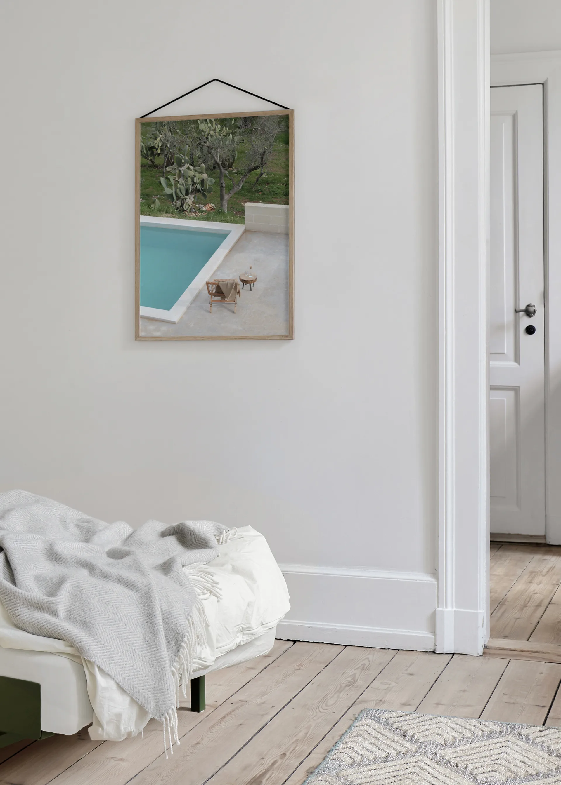 Moebe eikeramme 50 x 70 cm, Transparent, Wood, Black MOEBE